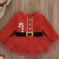 SALEサンタコスチューム　サンタコスプレ　サイズ80