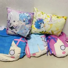Re:ゼロから始める異世界生活　リゼロ　レム　クッション　5個セット