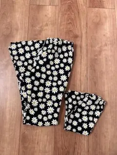 デイジー柄 ロングパンツセット　親子リンク　発送用