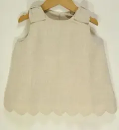 新品★Petit main★チュニックワンピ 100