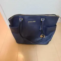 マイケルコース トートバッグ A4 ネイビー ビジネル 仕事用 カバン MK