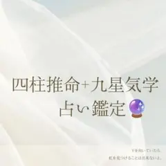 四柱推命＋九星気学 占い鑑定