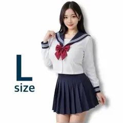 長袖 セーラー服 コスプレ 3点セット 制服 学生服 JK r54