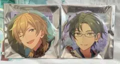 あんスタ　イベコレ缶バッジ　羽風薫　蓮巳敬人