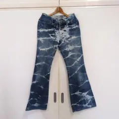 90s ブーツカットデニム ヴイエフ 日本製 ケミカル加工Wrangler