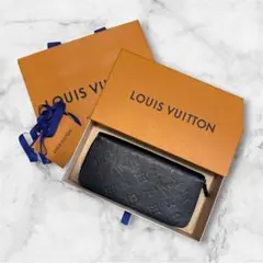 ま*き様 新品 LOUIS VUITTON ブラック 長財布 モノグラム シャド