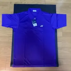 YONEX XOサイズ パープル ポロシャツ