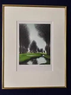 Jacques Depertres ゴルフコースの風景画 - メルカリ