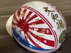 富士日章 コルク半 ヘルメット 旧車會 暴走族 - メルカリ