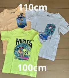 [まとめ売り]Hurley⭐︎半袖Tシャツ3枚セット⭐︎100×1 &110cm×2のサムネイル