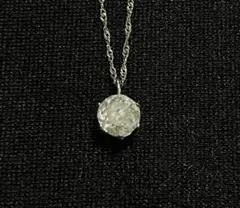 天然ダイヤモンドネックレス０．５カラット　PT900PT850