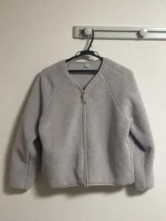 ユニクロ/ソフトボアフリースVネックカーディガン/241-439140/M