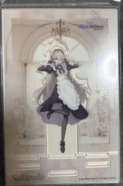 ラスト1点【韓国限定】ブルーアーカイブ ANIPLUS【メイドサクラコ】アクリル 韓国限定 ブルーアーカイブ メイドサクラコ ANIPLUS アクリルスタンド