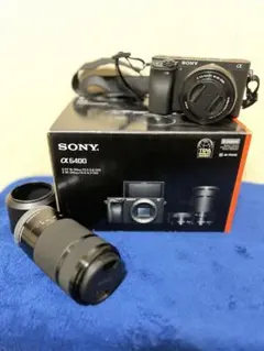 ☆即発送☆ SONY α6400 ダブルズームキット シルバー - メルカリ