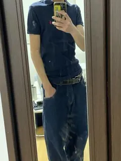 POLO ラルフローレン ポロシャツ 紺色