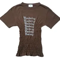 roku 6 Ruro × roku 6 SHIRRING Tシャツ - メルカリ