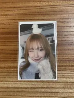 NiziU winter trip 1万円購入特典トレカ (マユカ)