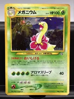 メガニウム LV.57 No.154 旧裏