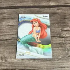 topps Disney Chrome アリエル ariel 30枚限定