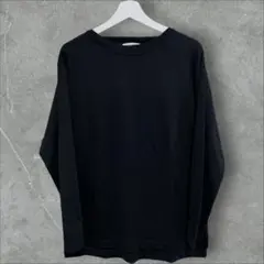 新品 未使用 アローズ 長袖tシャツ カットソー チャコールグレー M 短丈のサムネイル