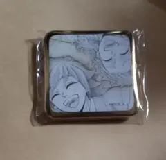 鬼滅の刃 柱ダイニング 冨岡義勇 錆兎 スクエア缶バッジ お楽しみくじ