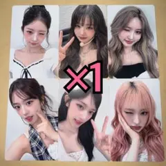 IVE トレカ SECRET 会場限定 9/24 大阪 6種コンプ ②