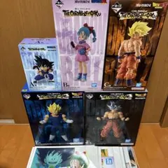 ドラゴンボール 一番くじ フィギュア 悟空 ベジータ ブルマ マスターライズ