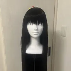 魔法少女まどか☆マギカ　暁美ほむら　コスプレ　ウィッグ　ロング　黒