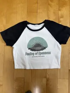 GU Feeling of Openness クロップドTシャツ