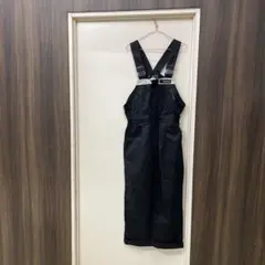 PAOPAO CLOTHING ブラックサロペット Fサイズ - メルカリ