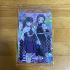 鬼滅の刃　ウエハース　カード　カナヲ　しのぶ　キラ