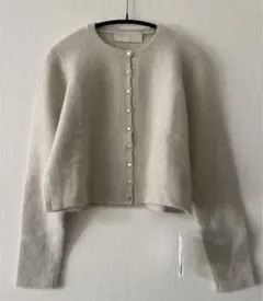 新品未使用タグ付き Plage Cashmere Mix Fur カーディガン