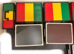 レコードBOX セット　ラスタカラー　小、大セット レコードBOX セット ラスタカラー 小、大セット - メルカリ