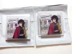 鬼滅の刃 冨岡義勇 スクエア缶バッジ ヒロマ 希少品
