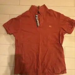 BURBERRY オレンジ ポロシャツ Mサイズ