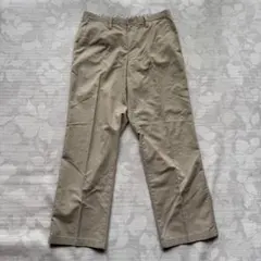 タ*ク様 【美品】クロコダイル チノパン 79 ベージュ センタープレスのサムネイル