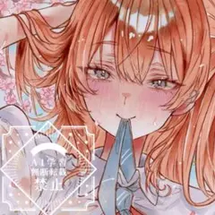 ゆ*】様 一点物 オリジナル 色紙 手描きイラスト アナログ 女の子 創作 原画