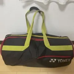 YONEX ダッフルバッグ 黒/黄緑 大容量