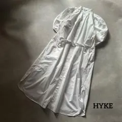 美品✨24年モデル】HYKE バルーンスリーブ シャツワンピース ハイク