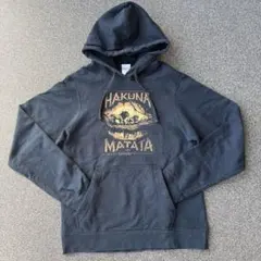 Disney ライオンキング HAKUNA MATATA パーカー S ブラック