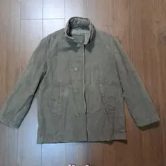 Henry Cottons ショートコート フード付 カーキ メンズ 46