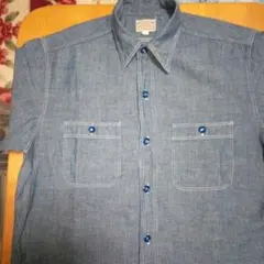 Buzz Rickson & Co. ワークシャツ 15-15.5　珍品です。のサムネイル