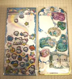 あわわちゃんキャンディグリッターステッカーウォーターシールセット