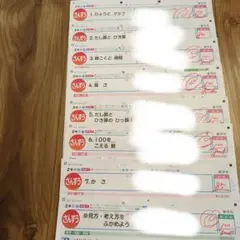 新学社 小学2年 さんすう 学習プリント 算数 テキスト　記名、解答済のサムネイル