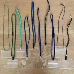 【値下げ】首かけネームホルダー　10個セット