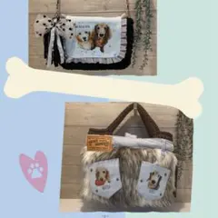 なつ様 ハンドメイドバッグ デニムリメイクバッグ うちの子バッグ