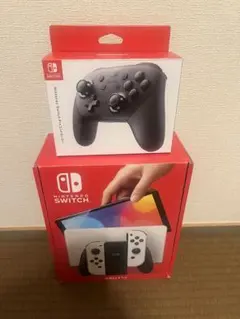 Nintendo Switch 有機EL本体　Proコントローラー　セット