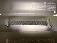 Apple Watch 純正 ブレイデッドソロループ ブラックユニティ45mm⑧