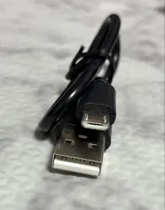USB A to Micro Type B 充電ケーブル コンパクト