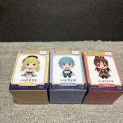 まどかマギカ　ぺたっとおすわり　フィギュア3体セット